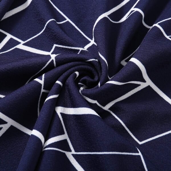 Women's Vintage Ruffle Floral Flared A Line Swing Casual Cocktail Party Dresses