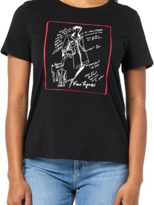 Paris Women's Fashion Sketch Logo T-Shirt