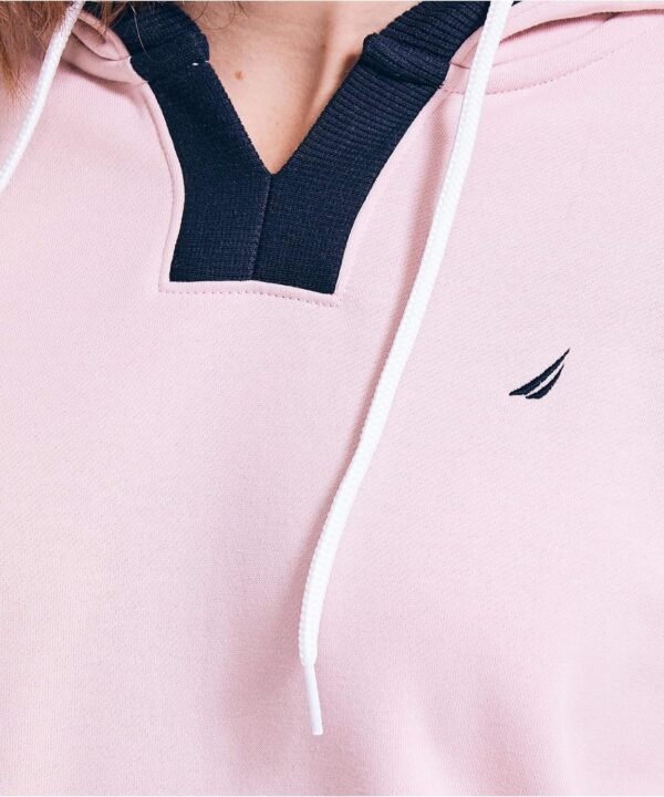 Women's Classic Fit Split Neck Hoodie