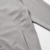 Women's Hoodie, Polyester Heathered Zip-up Hoodie, Sports