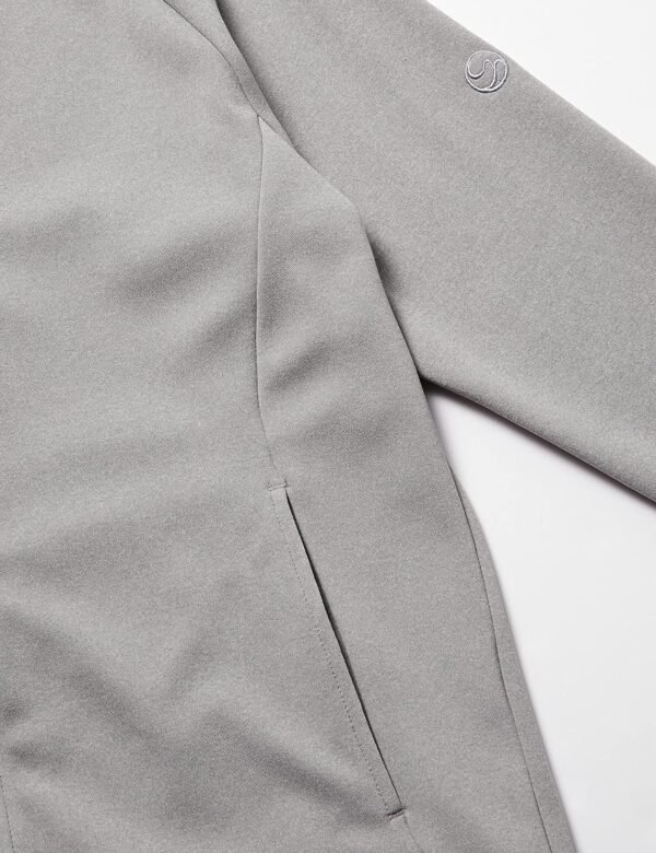 Women's Hoodie, Polyester Heathered Zip-up Hoodie, Sports