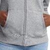 Women's Full-Zip Fleece Hoodie, Zip-Up Hooded Sweatshirt For Women